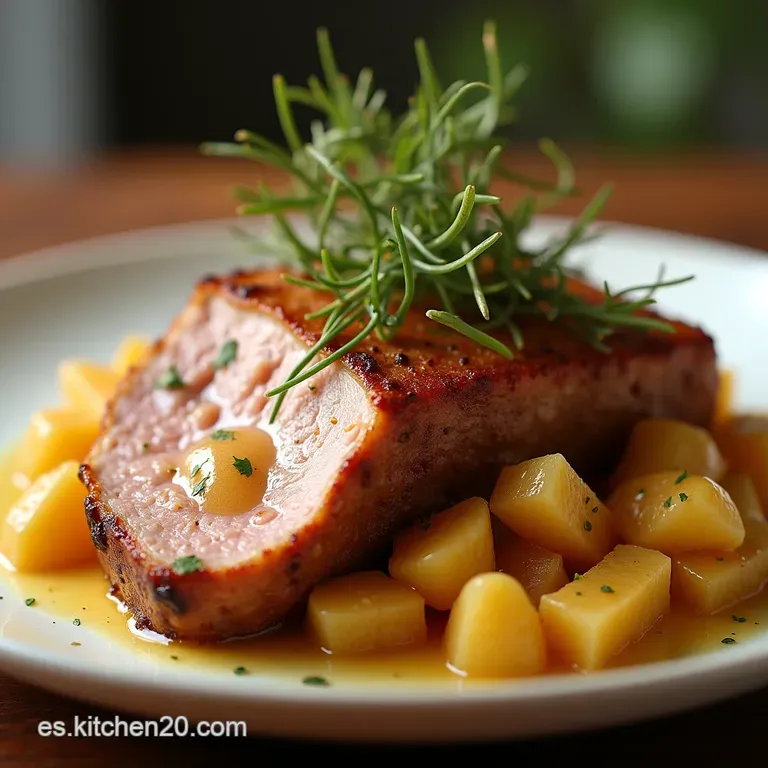 Solomillo de Cerdo A la Misi&oacute;n Marinada C&iacute;trica con Toque Ahumado