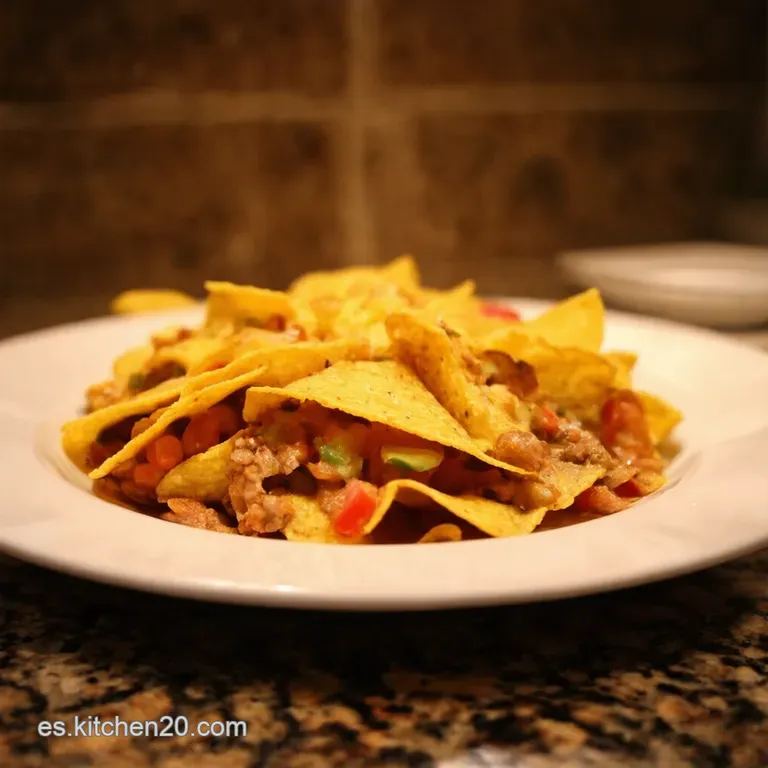 Mikes Midnight Fiesta Nachos presentation