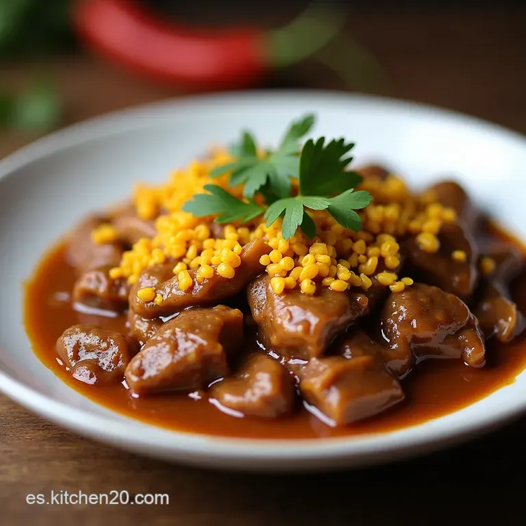 Mole Poblano con Pollo Un Abrazo de Sabor Tradicional