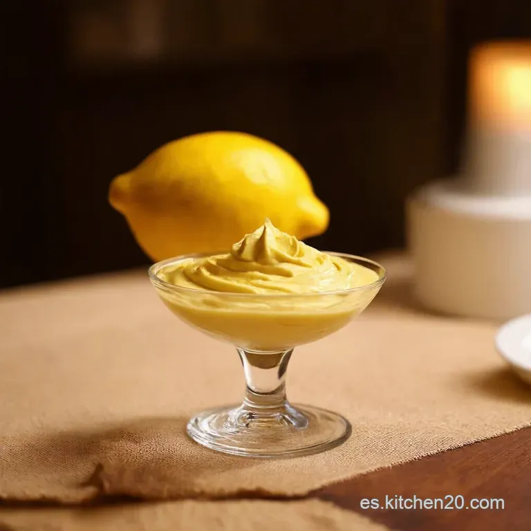 Mousse De Lim&oacute;n Cremosa Un Postre Refrescante En Minutos presentation