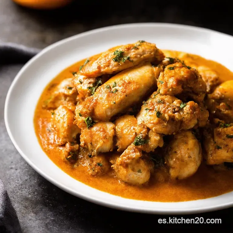 Muslos de Pollo al Horno con Patatas Cherry y un Toque Espa&ntilde;ol Sabor de la Abuela