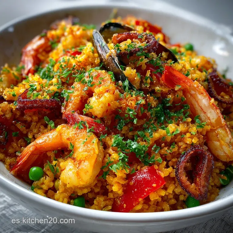 Paella de Marisco: Esencia Marina Concentrada
