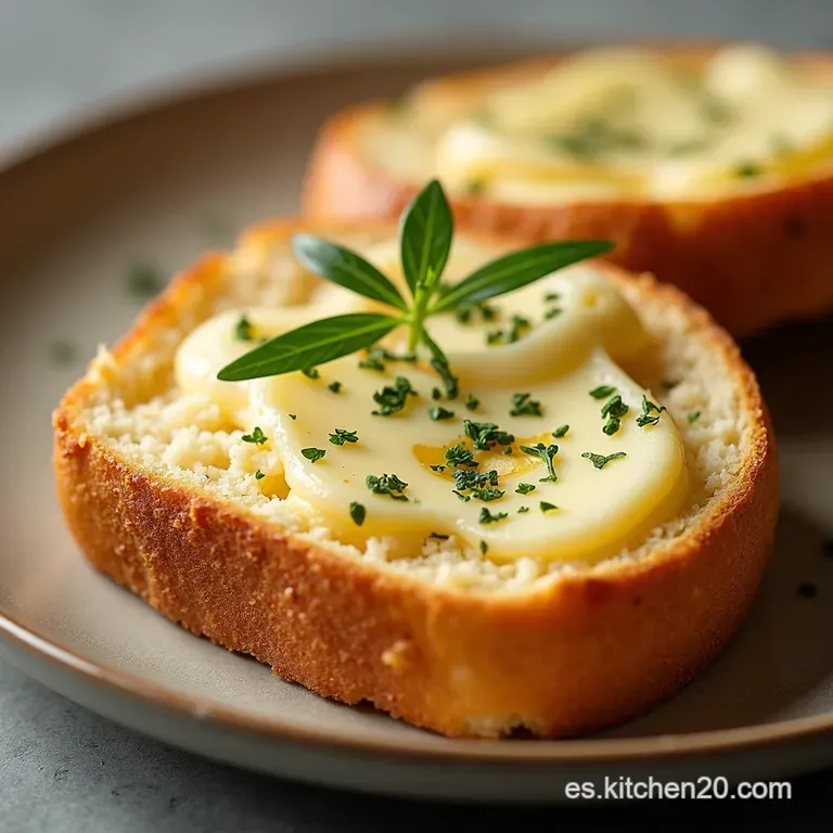 Pan de Avena Arom&aacute;tico Queso Ajo y Or&eacute;gano
