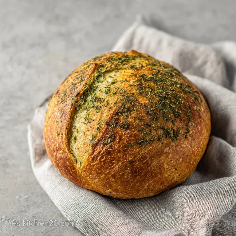 Pan de Hierbas Celestial: Miga Aterciopelada