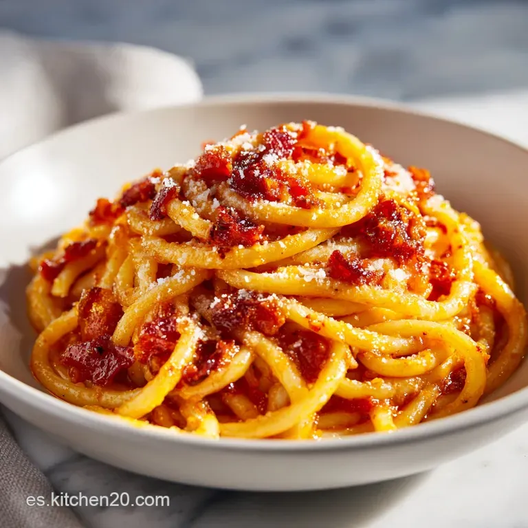 Authentic Amatriciana Pasta