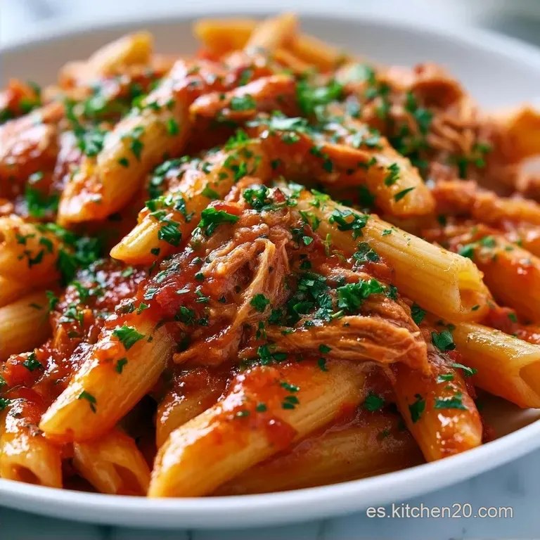 Pasta Con At&uacute;n Sencilla: Sabrosa Y Reconfortante