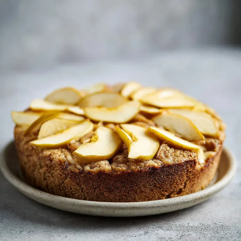 Pastel de Manzana y Canela Saludable