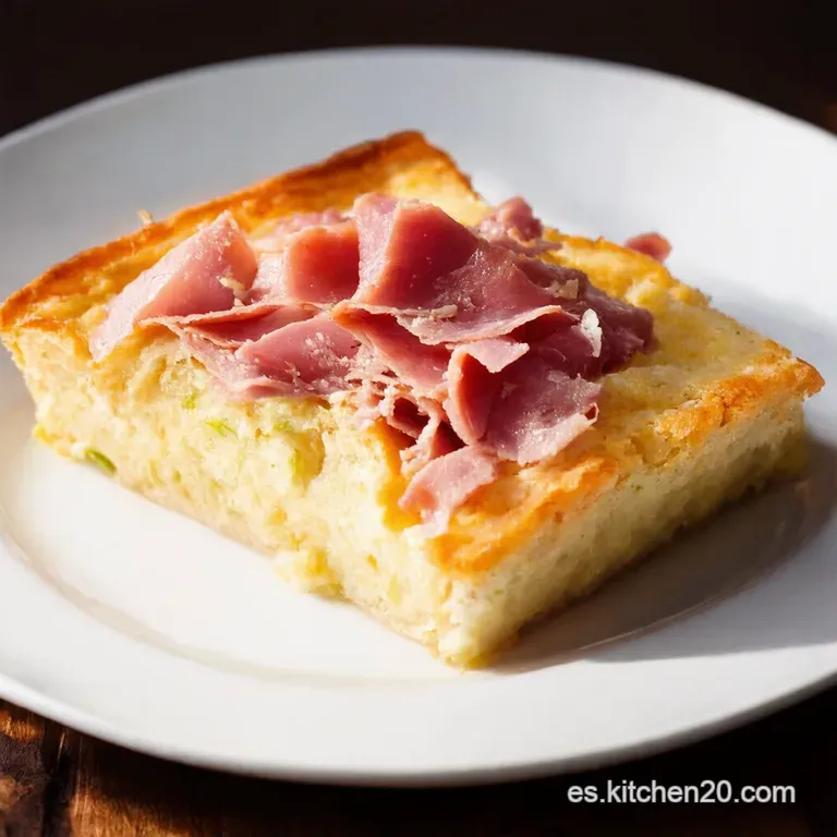 Pastel Salado Ib&eacute;rico con Coraz&oacute;n de Pimientos