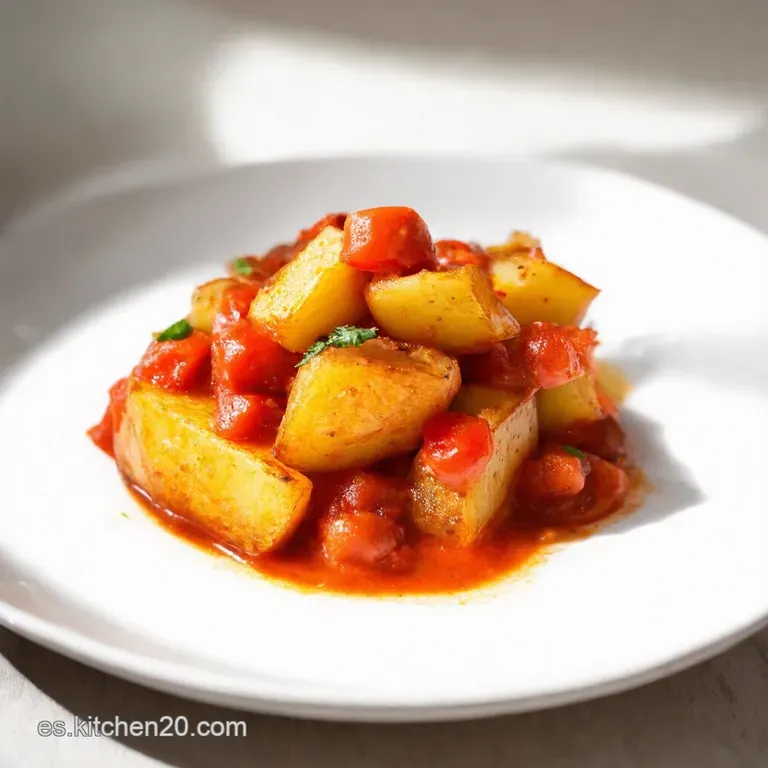 Patatas Bravas de Antojo La Receta M&aacute;s F&aacute;cil y Aut&eacute;ntica