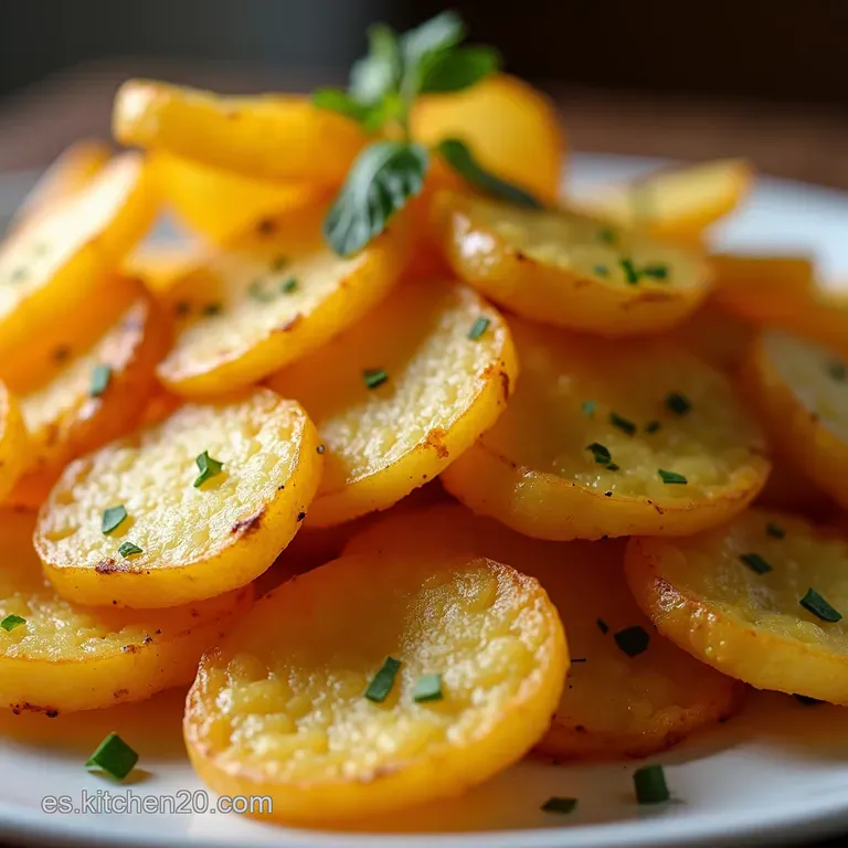 Patatas Crujientes Airfryer El Secreto del Crunch