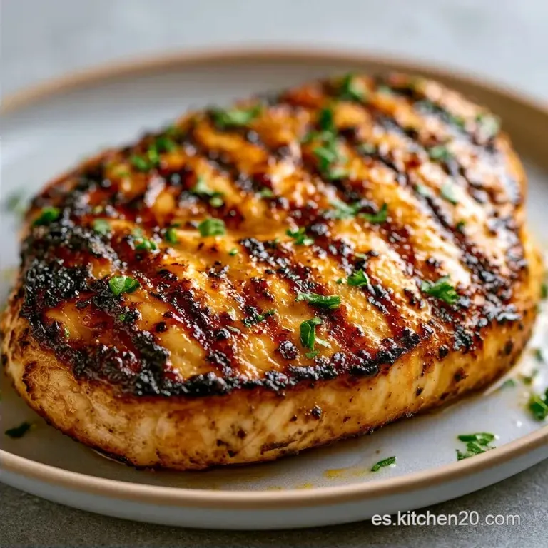 Pechuga de Pollo a la Plancha con Ajo