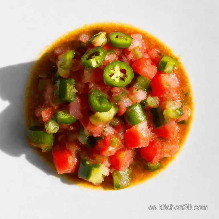 Pico de Gallo Aut&eacute;ntico Una Fiesta de Sabor Fresco