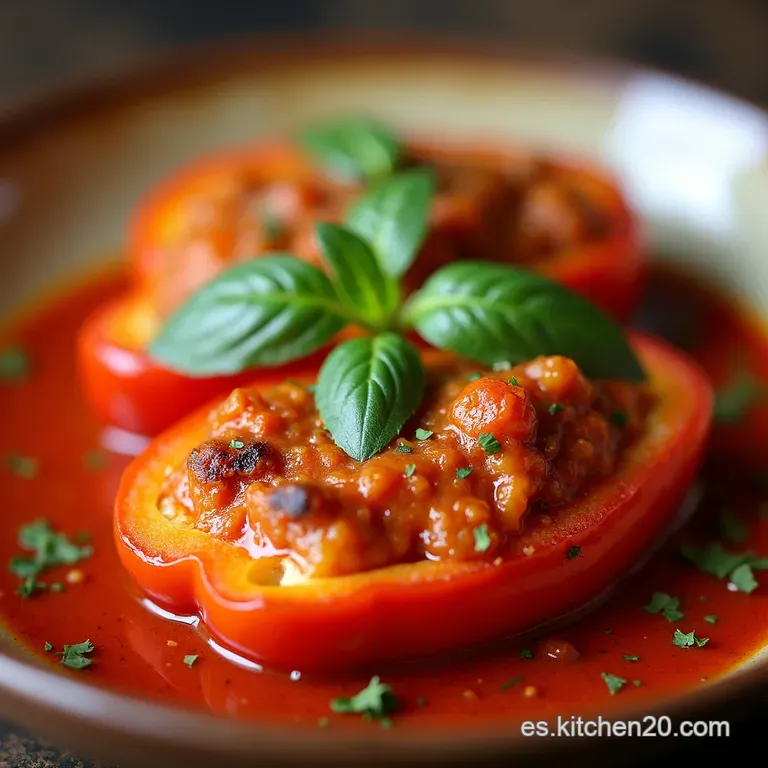 Pimientos del Padr&oacute;n Rellenos a la Espa&ntilde;ola