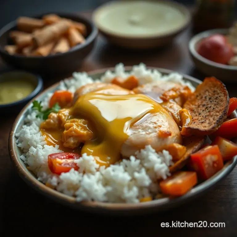 Pollo a La Mantequilla Indio Receta Casera Aut&eacute;ntica presentation