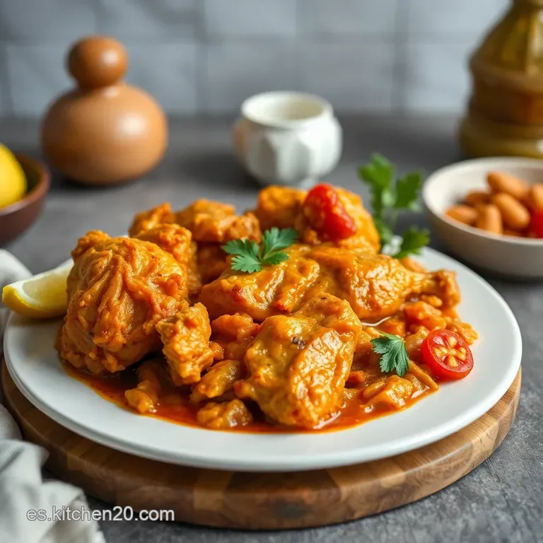 Pollo a la Mantequilla Indio Receta Casera Aut&eacute;ntica