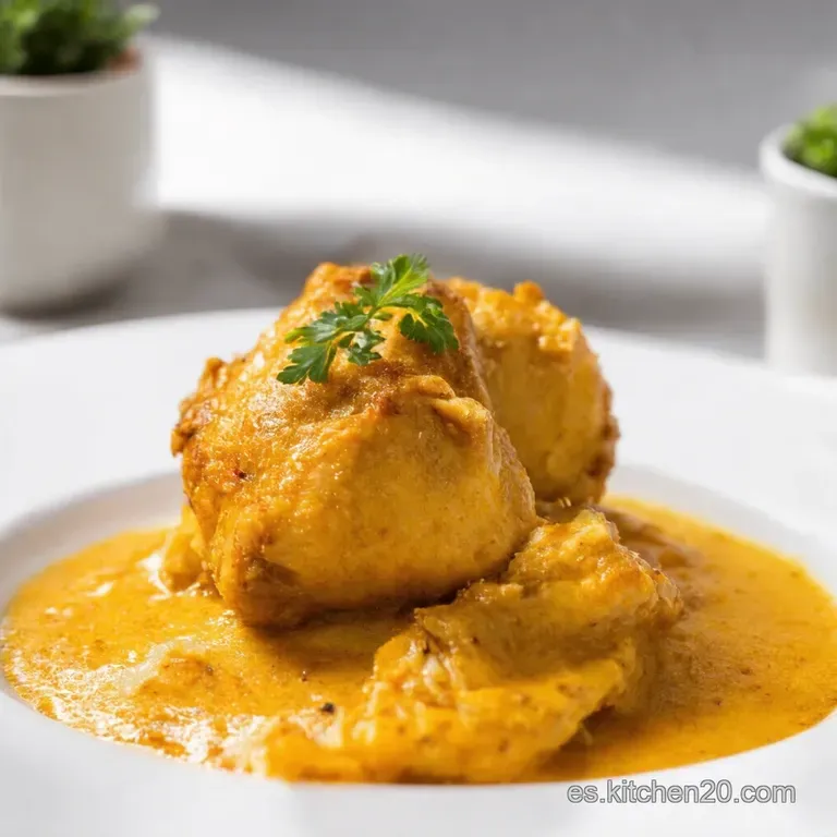 Pollo a la Mostaza Cremoso al Estilo Franc&eacute;s