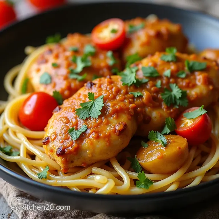 Pollo al Ajillo de la Abuela Sabor a Tradici&oacute;n