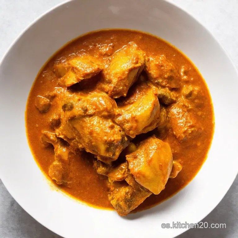 Pollo al Curry Cremoso al Estilo Casero