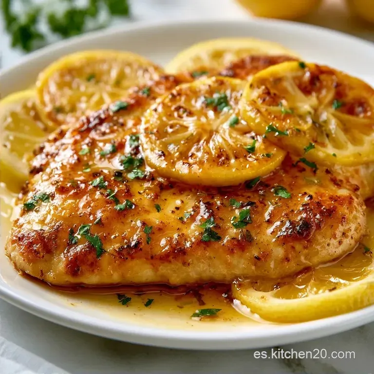 Pollo Al Lim&oacute;n Jugoso en 25 Minutos