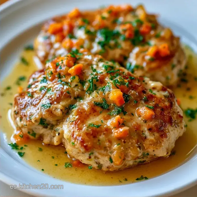 Pollo En Salsa Cremosa y Jugosa