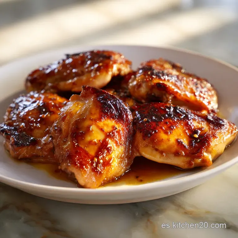 Receta de Pollo al Estilo Rechu: Salsa Untuosa