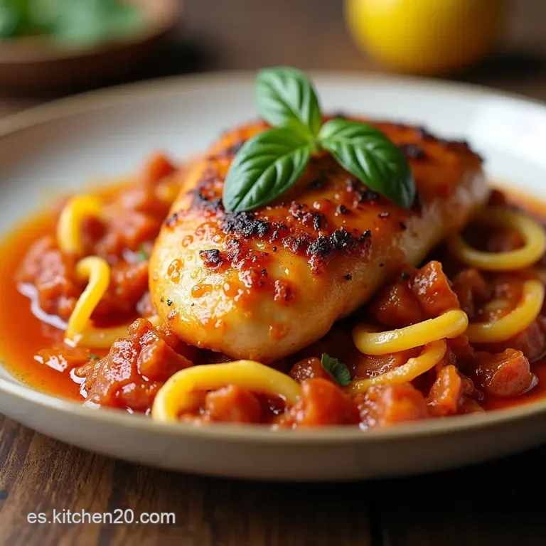 Pollo Guisado a la Espa&ntilde;ola