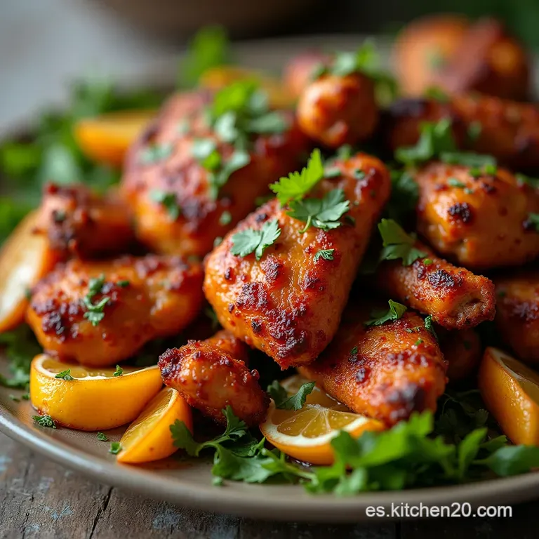 Pollo Jerk Jamaicano Aut&eacute;ntico La Marinada que Enciende el Fuego Lento