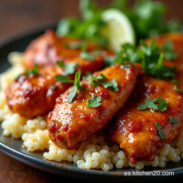 Pollo Jerk Jamaicano El Sabor del Sol