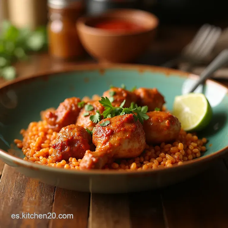 Pollo Pibil Casero Un Fest&iacute;n De Sabores Yucatecos presentation
