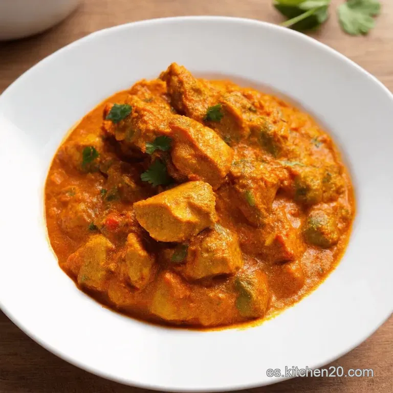 Pollo Tikka Masala A la Espa&ntilde;ola