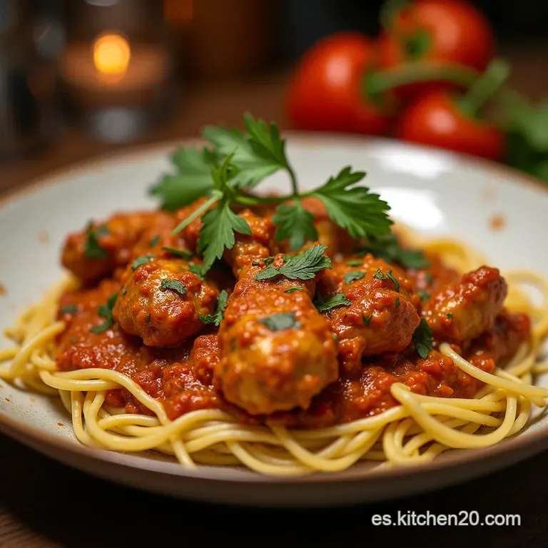 Pollo Tikka Masala Casero Con Un Toque Espa&ntilde;ol presentation