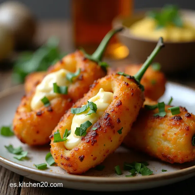 Poppers de Jalape&ntilde;o Ahumados El Aperitivo Caliente que No Engorda Casi