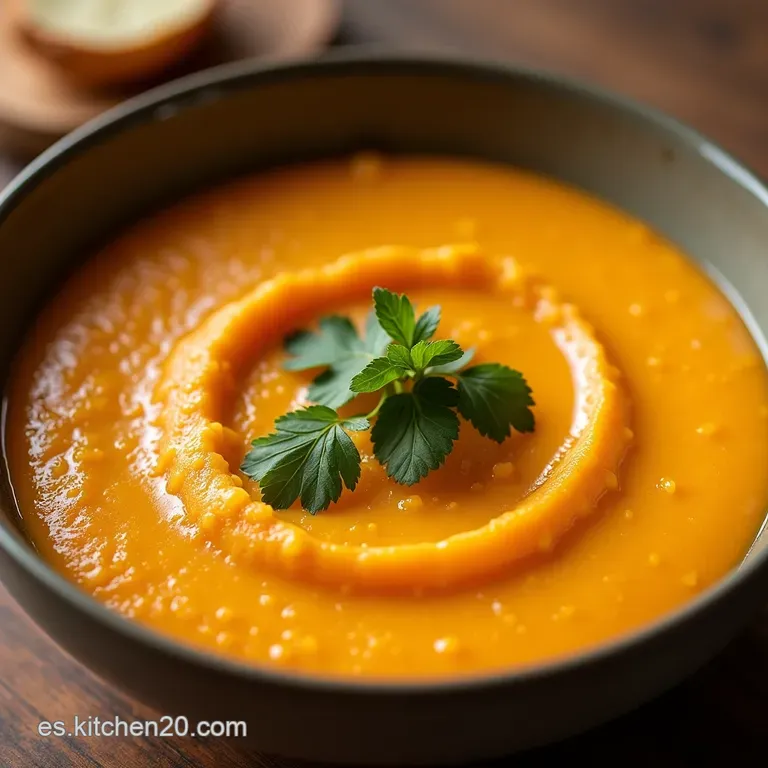 Oro Naranja y Fuego Lento El Pur&eacute; de Batatas Cremoso con Alma de Chipotle