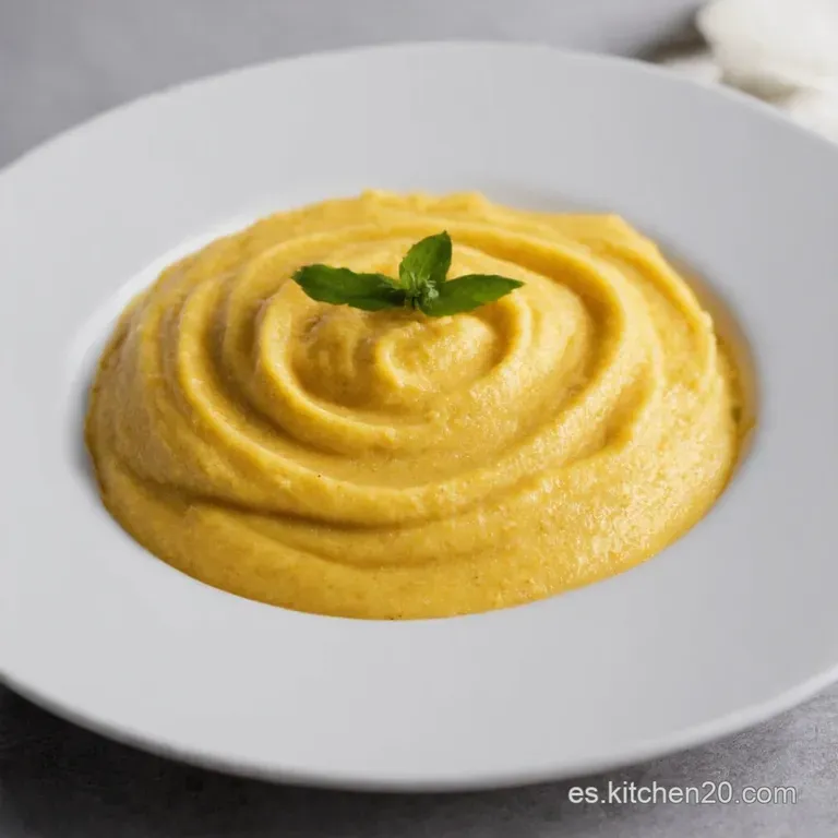 Pur&eacute; de Boniato al Horno con Crujiente de Jam&oacute;n