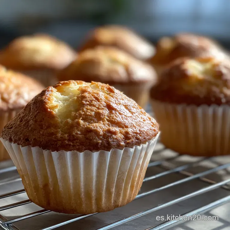Receta De Magdalenas: Altas Y Esponjosas