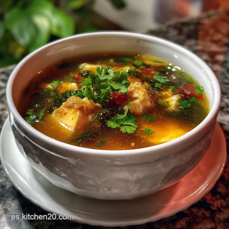 Hot and Sour Soup Recipe: El Sabor de Restaurante en Casa