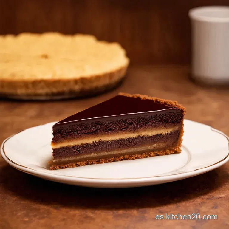 Receta Tarta Sacher F&aacute;cil Para Celebrar La Vida presentation