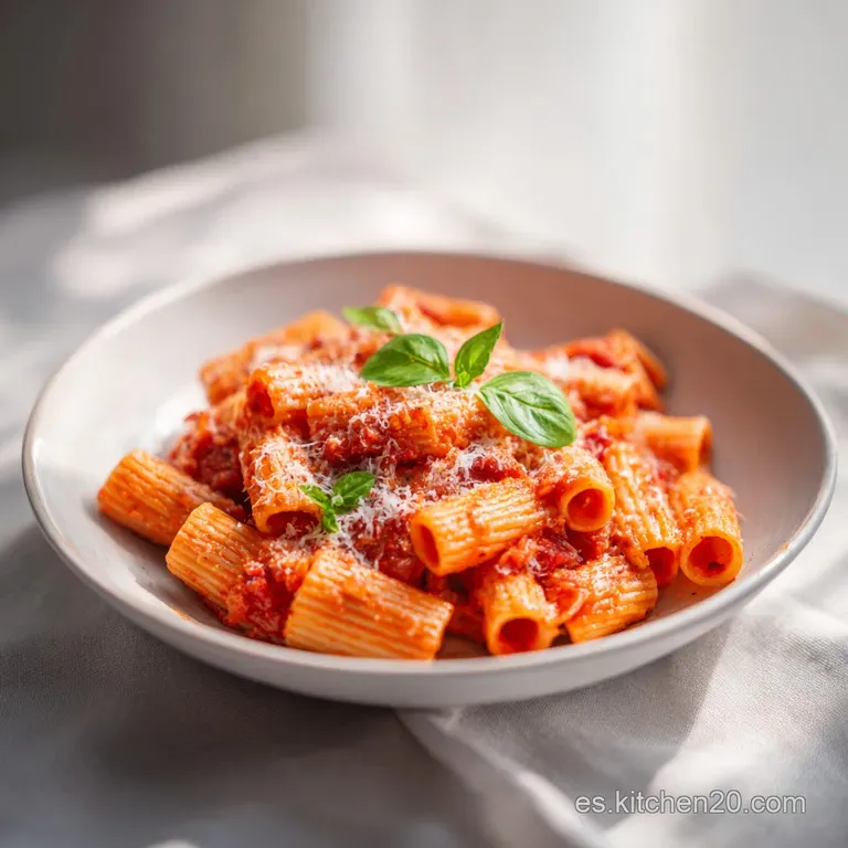 Rigatoni a la Amatriciana: Receta Romana Aut&eacute;ntica