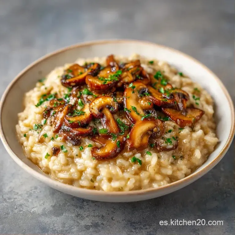 Mont&iacute;culo de arroz brillante decorado con l&aacute;minas finas de queso parmesano y un hilo de aceite dorado reluciente.