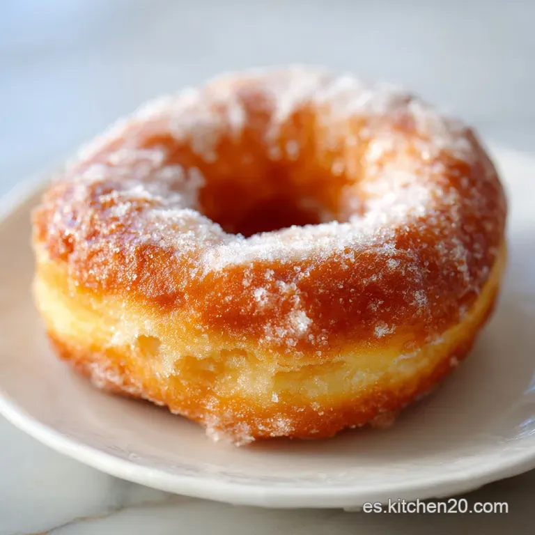 A stack of glistening rosquillas de an&iacute;s with a delicate sugary crust, artfully arranged on a vintage plate for serving.