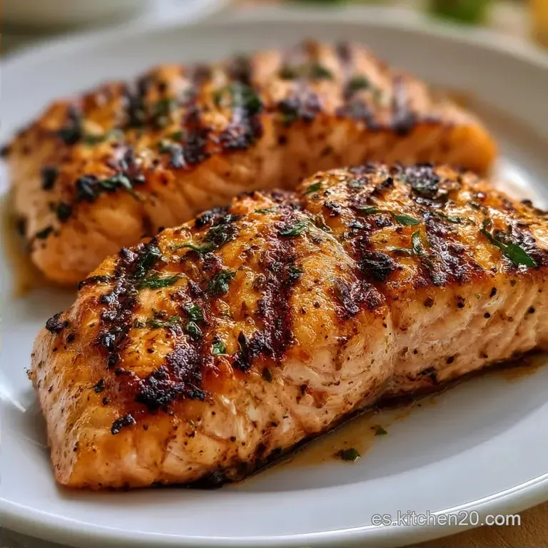 Salm&oacute;n a la Plancha Jugoso con Lim&oacute;n