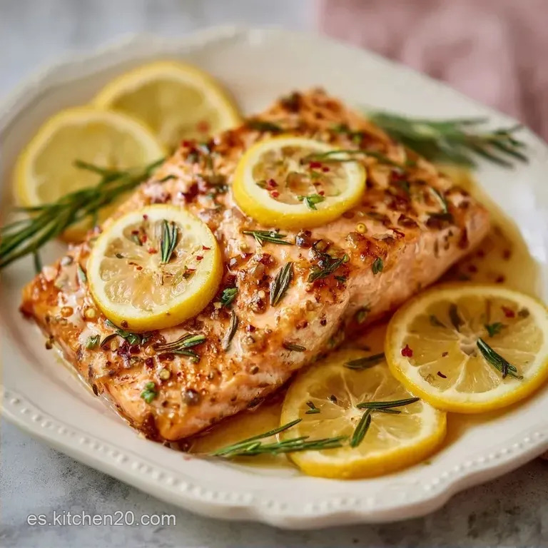 Salm&oacute;n Al Horno: Jugoso y Sedoso