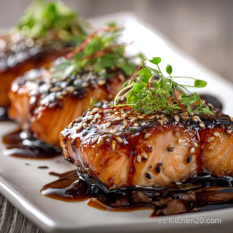 Salm&oacute;n Teriyaki: Receta con Glaseado Perfecto y Salsa Casera