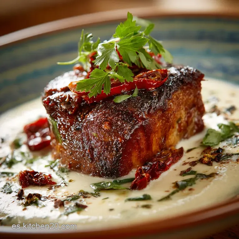 Salsa Bbq Blanca De Alabama: La Receta Original Y Cremosa Que Cambiar&aacute; Tu Parrilla presentation