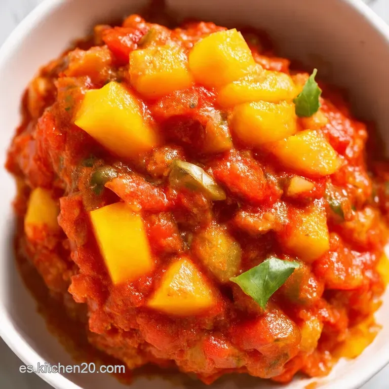 Salsa BBQ Mango Habanero El Sabor del Fuego Tropical