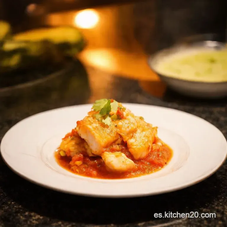 Salsa Brava Crema De Chipotle Y Lima Para Tacos De Pescado presentation