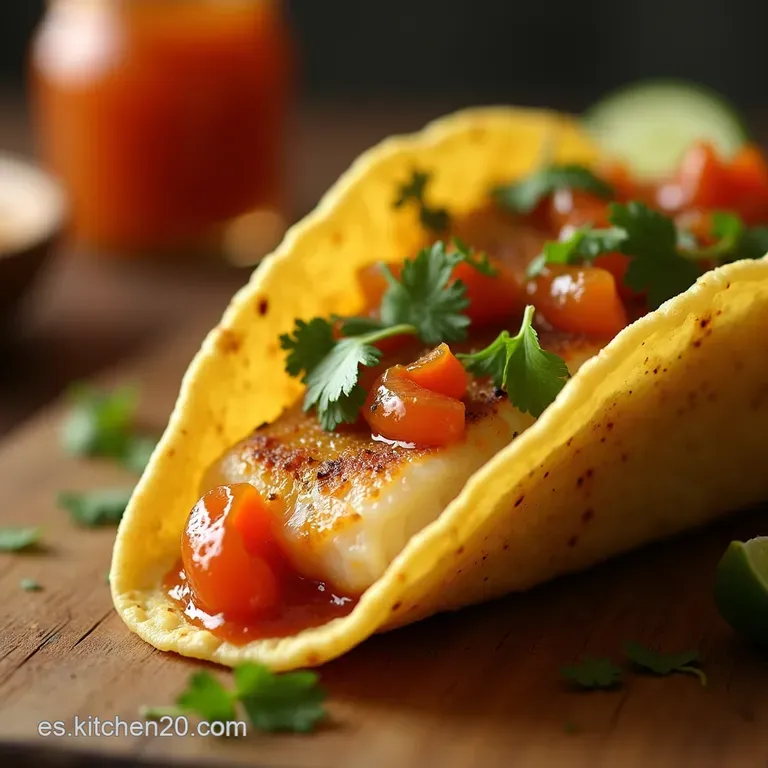 La Ola Blanca Salsa Cremosa Y C&iacute;trica Para Tacos De Pescado Al Estilo Baja presentation