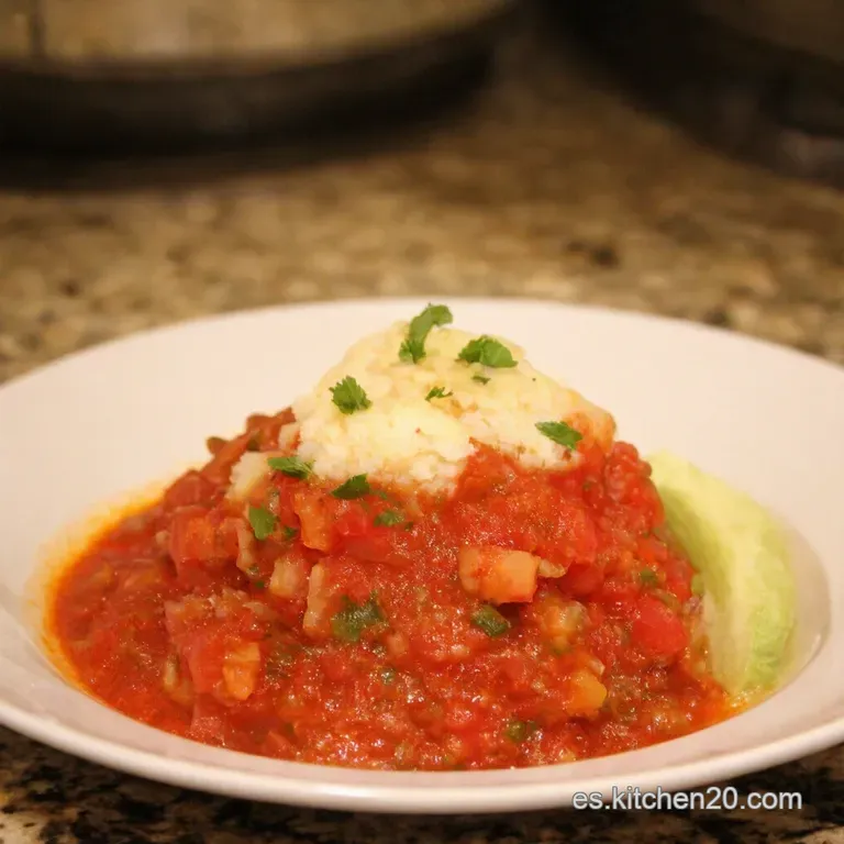 Salsa Criolla F&aacute;cil Y Deliciosa presentation