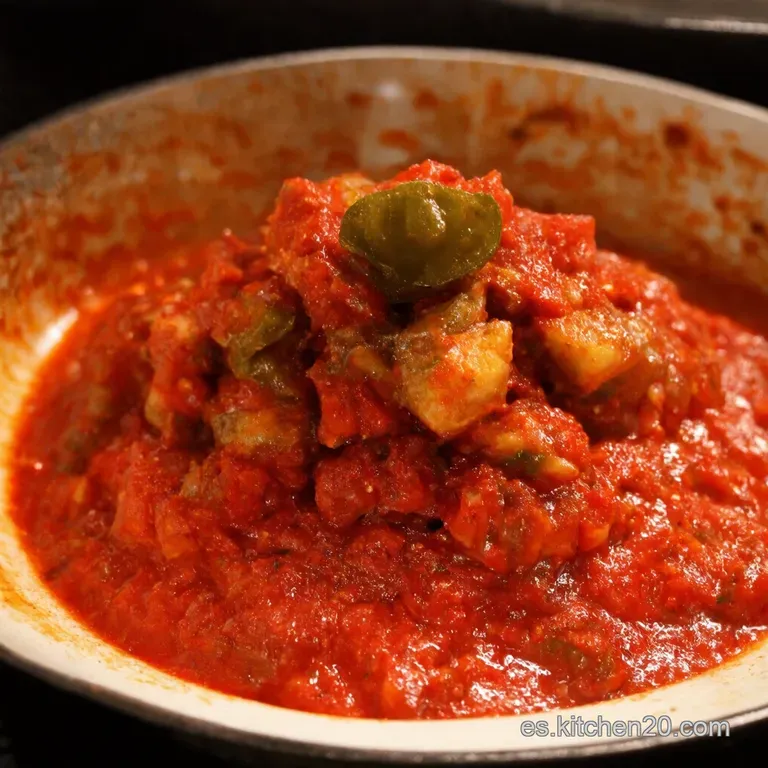 Salsa Endiablada De Jalape&ntilde;o Rojo Asado presentation