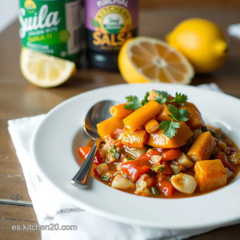 Receta El Fuego Suave de la Abuela Salsa Picante de Chile y C&iacute;tricos